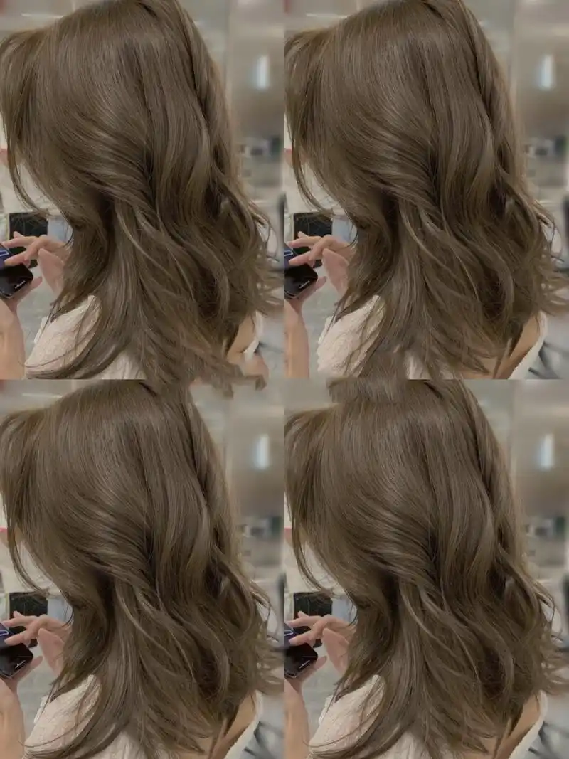 经典显白发色～冷茶棕色 清爽自然 春夏秋冬发色分享  显白发色 冷色