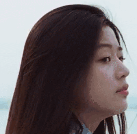 我的野蛮女友gif全智贤gif侧脸gif微笑gif