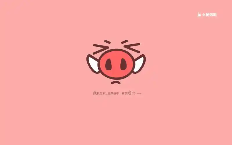 小猪滚滚 可爱壁纸 诺诺森林 动漫 卡通