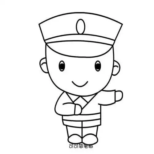 绘画我的梦想是老师简笔画这个职业的儿童简笔画简单的职业人物简笔画