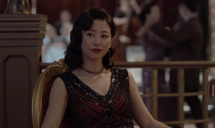 电视剧叛逆者蓝心洁扮演者朱珠旗袍剧照图片