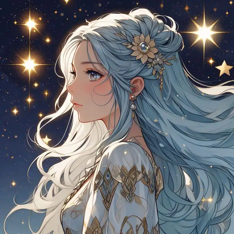 水瓶座专属头像97精致又迷人