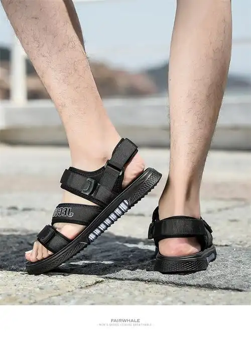 马克华菲fairwhale 2021新款凉鞋男士沙滩鞋运动凉鞋外穿凉鞋夏季男鞋