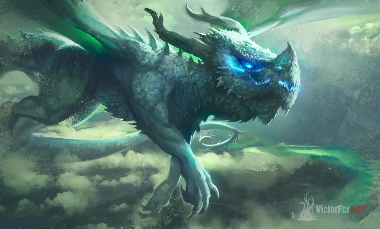 英国插画师设计的怪物作品威猛霸气!给人一种非常震撼的感觉!