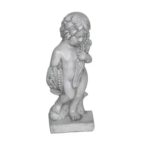 小天使塑像微型树脂天使人物雕像点缀婚礼生日派对白色 - buy poly