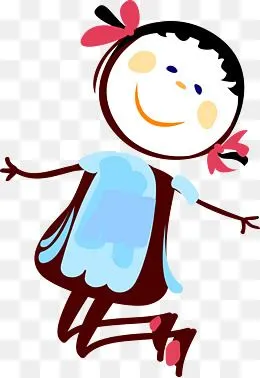 矢量手绘卡通人物