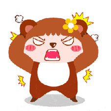 胖妞正义代书战斗愤怒卡通gif动图_动态图_表情包下载_soogif