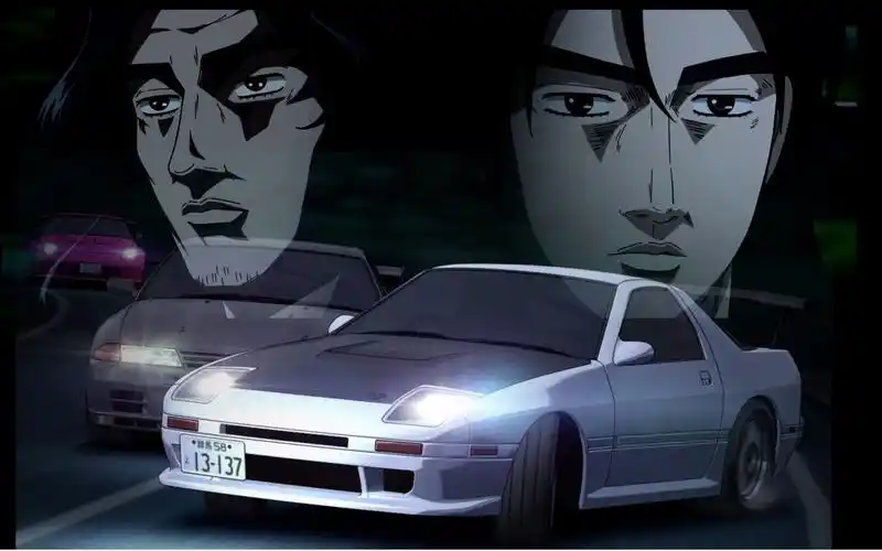 "转子传奇"rx-7 vs "东瀛战神"gt-r,高桥凉介与"死神"的宿命对决!