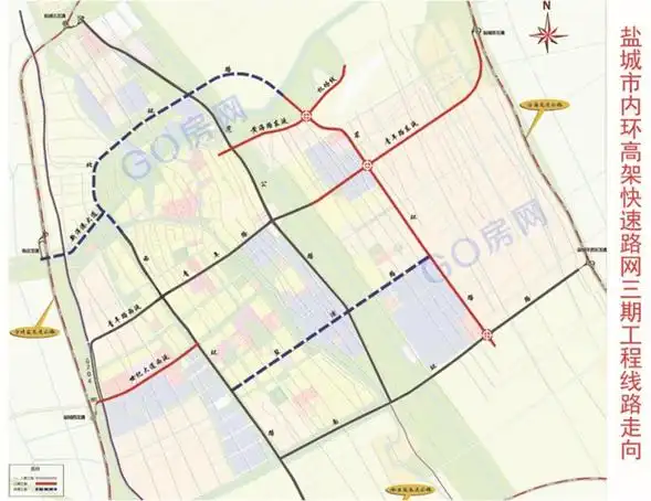 述说城市快速路网对于盐城楼市未来的影响