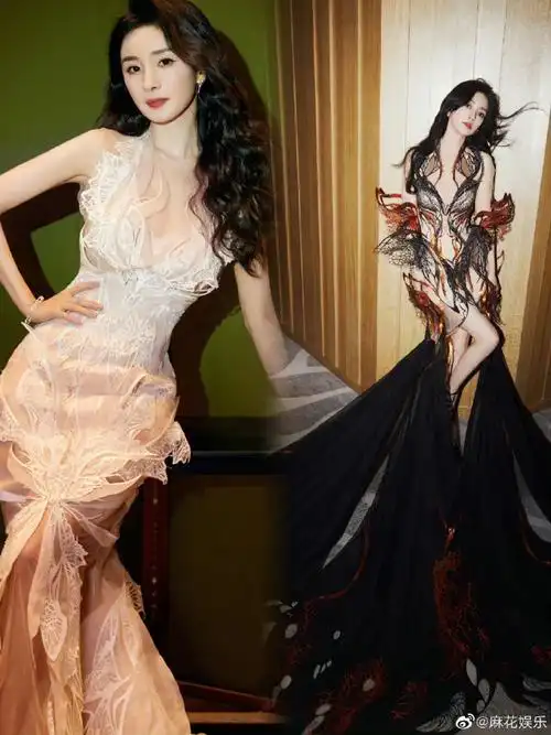 杨幂angelababy双生姐妹花##angelababy杨幂黑白双生花#杨幂杨颖黑白