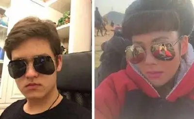 宁静22岁混血儿子