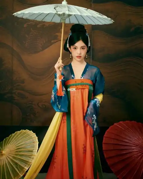 梦回唐朝可以闭眼入的唐风写真78