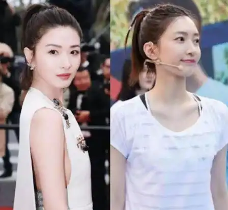 江疏影和万茜长得很像江疏影漂亮吗