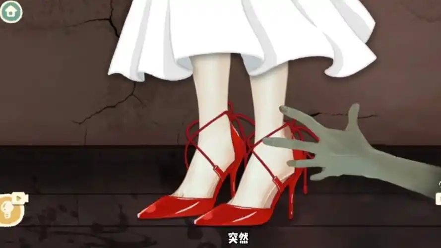 收纳物品:好诡异的红色高跟鞋啊!