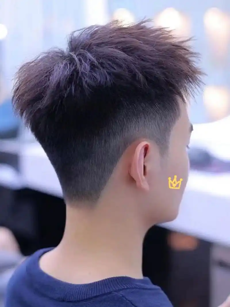 凌乱 男生都可以尝试的短发,阳光清爽,凌乱前刺千净清爽的短发发型