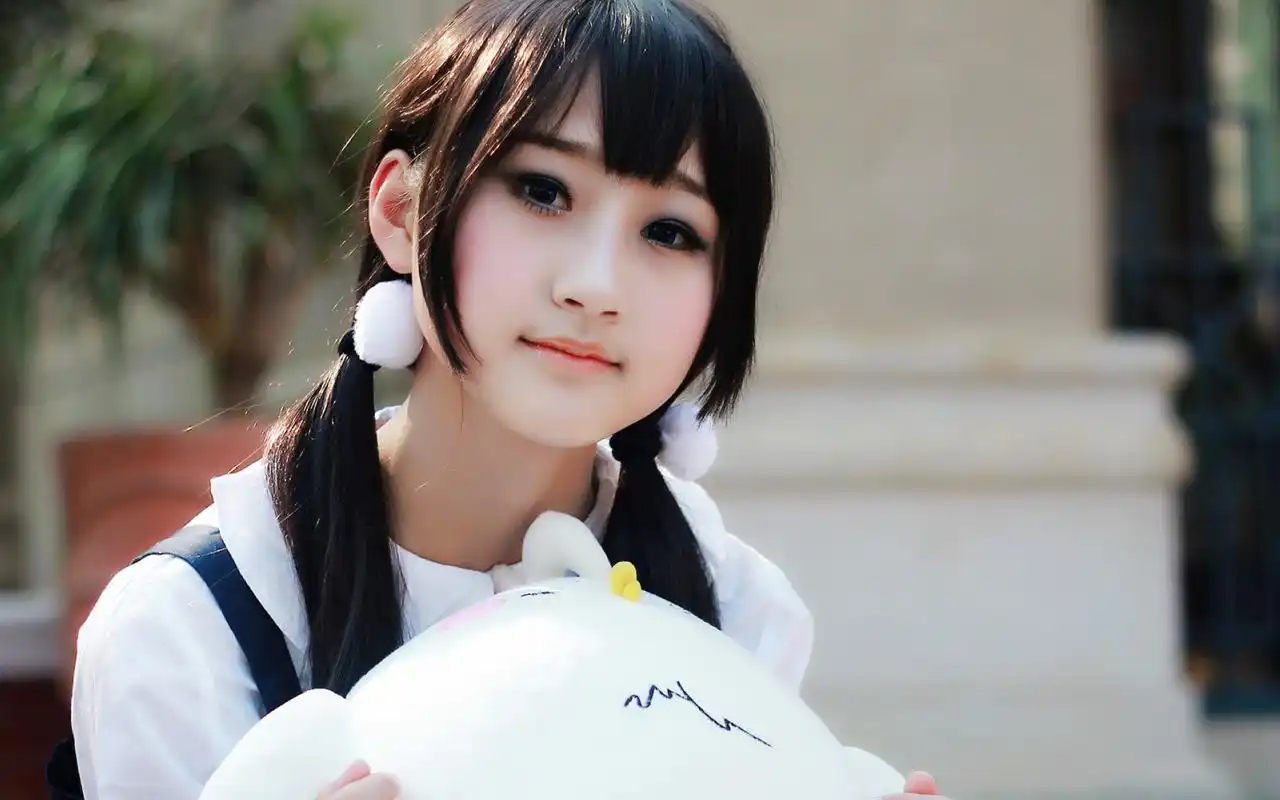 毕业季日系清纯可爱学生妹校服诱惑写真桌面壁纸