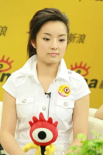 图文:赵媛媛做客新浪--谈起pk心情沉重