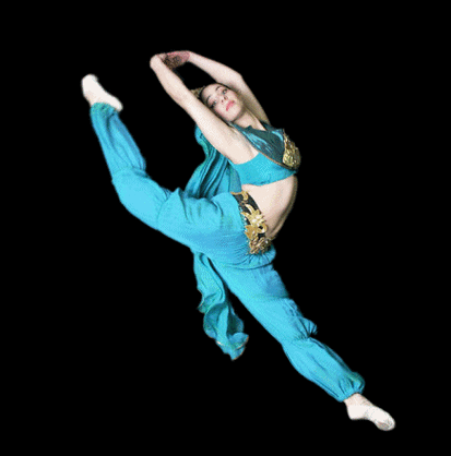 【制作】迷人的芭蕾 (黑底装饰闪图素材26款) - 小青哥 - 小青哥的