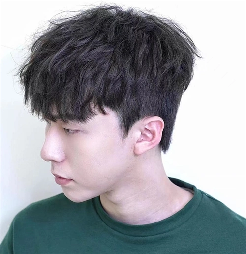 酷帅韩式纹理烫 造型男人味爆棚_男生烫发 - 美发站