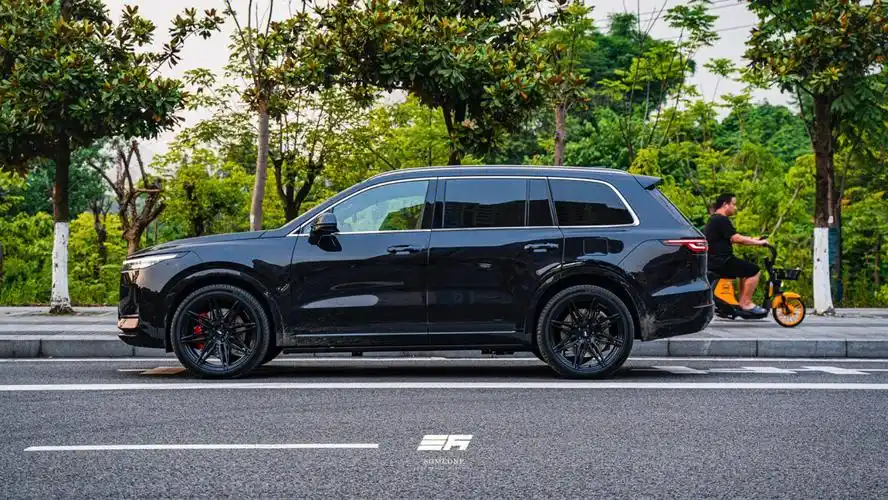 刹车/后加大盘液压阻尼拉杆/电吸门#理想one  #理想one  #理想one改装