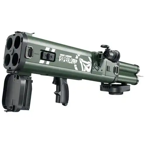 乐辉m202四联火箭炮筒发射器和平精英四连发吃鸡仿真儿童玩具男孩