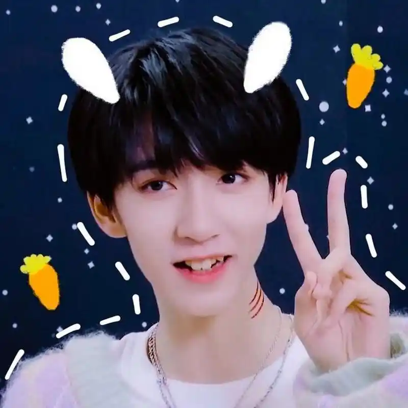 贺峻霖92|头像07 贺峻霖的头像图,可可爱爱了哦