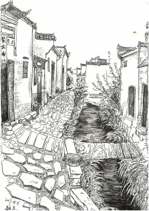 临摹| 风景速写