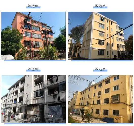 成套旧改前后对比会前,陈杰一行还实地调研了张庙街道泗塘一村北块