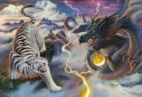 龙争虎斗(成语)