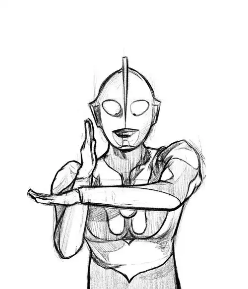 【厚涂练习】初代奥特曼