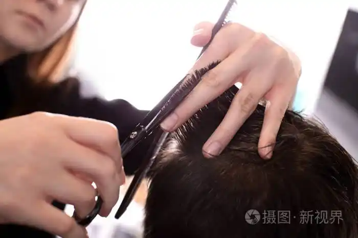 专业发型师理发沙龙, 特写