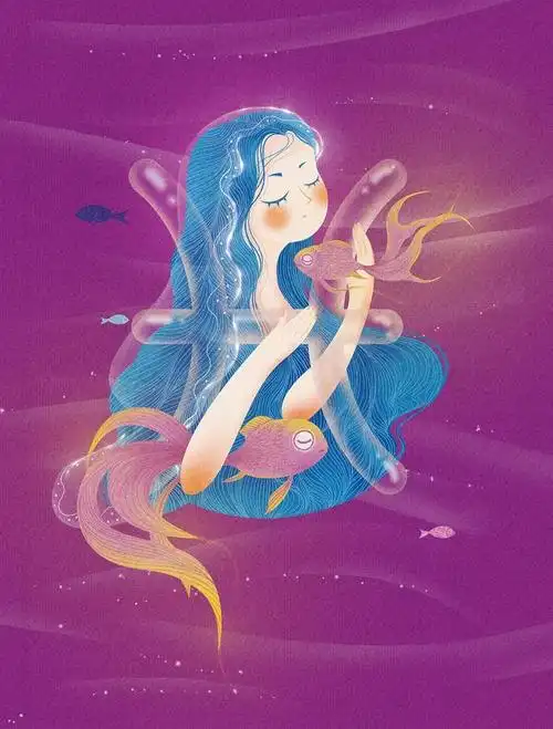 双鱼座,富有同情心的理想主义者,对世界充满美好的幻想.