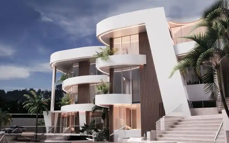 流线型别墅设计的经典力作现代简约风格装修设计样板房设计师必看豪宅