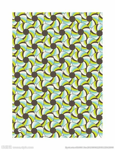 矢量循环花纹背景图片