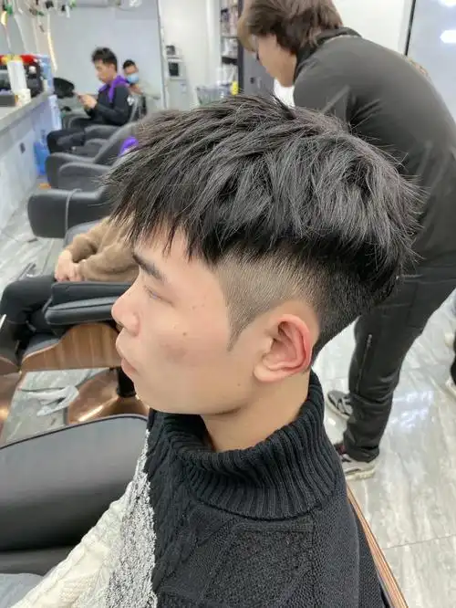 三水烫发原创阿海 #摩根烫 #钢夹烫 #定位烫