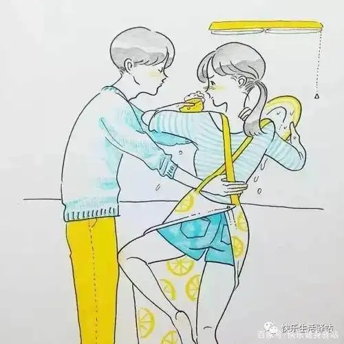 相爱的两人之间那些令人羞羞的小日常,都是满满的幸福