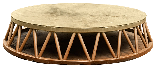 立体木质 复古舞台