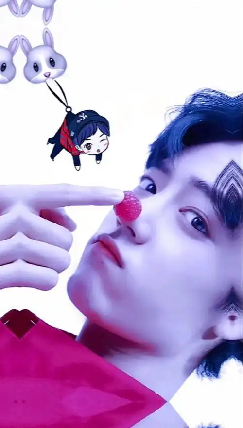 向全世界安利肖战#好萌哦,嘟嘟嘴9999