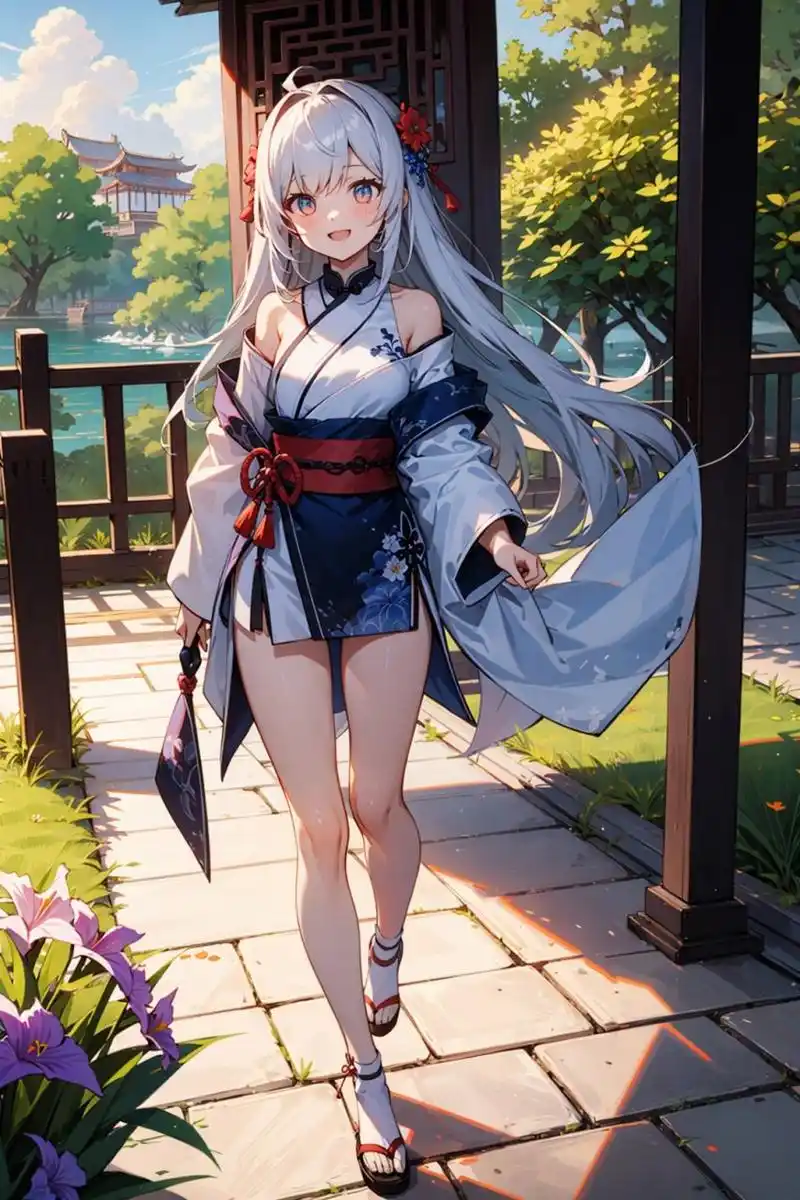 美美的一天,怎么能少的了汉服小姐姐  #二次元# #ai绘画# #动漫头像和