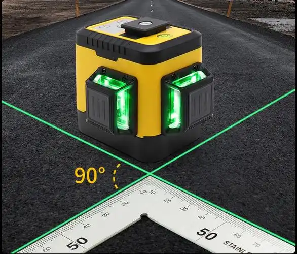 新砌墙神器度维360度红外线水平仪绿光高精度做砖神器c系列金属镜塔c