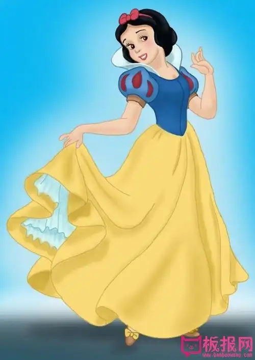 简笔画白雪和安娜公主 简笔画图片大全-蒲城教育文学网