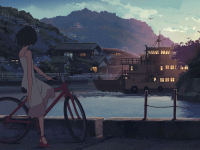 gif动态图:动漫/好运biubiu