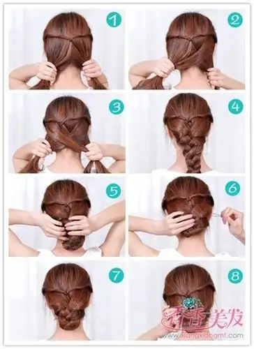 韩式夏天最最简单盘头步骤 夏天最简单的几种盘头