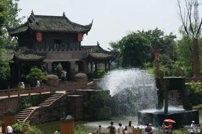 九寨沟行05成都双流黄龙溪古镇景区一