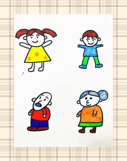 人物简笔画10039