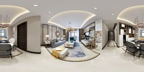 港式客餐厅全景图|空间|家装设计|效果图设计莉莉 - 原创作品 - 站酷