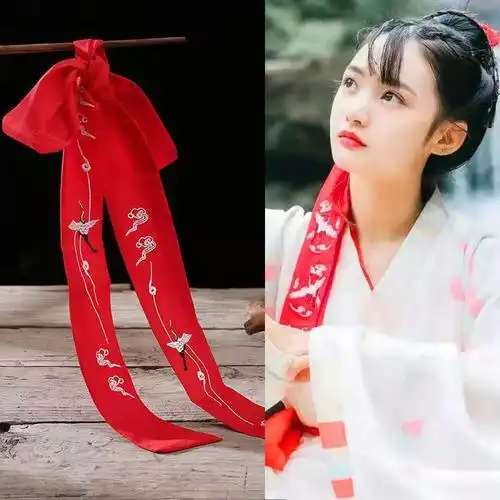 省1元 编发神器韩国绑头发彩带彩绳编织辫子发带发饰