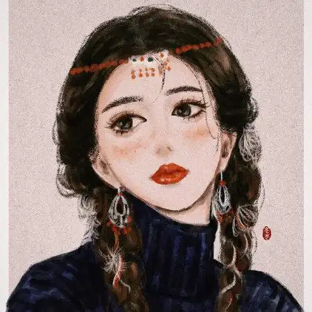 十二生肖古风拟人头像之牛