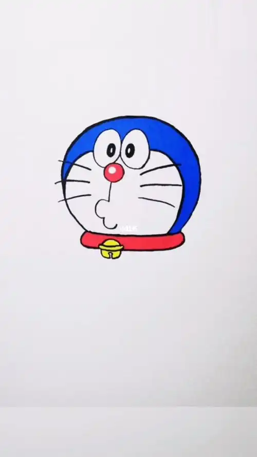 哆啦a梦简笔画