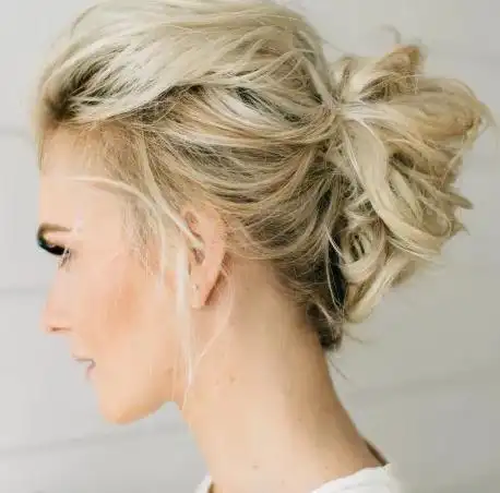 北京美发学校分享肩长凌乱发型